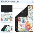 thumbnail image 4 of 2-Pack Seat Belt Covers with Flannel Seatbelt Shoulder Strap Case Adjustable Straps Soft Padding for Car Watercolor Colorful Floral Small, 4 of 8