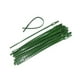 thumbnail image 5 of Paquete de 100 bridas de plástico verde para plantas de jardín | 13 cm y 23 cm | Cinta multiusos para sujetar vides y árboles | Cinta de fijación hortícola reutilizable y duradera para plantas de, 5 of 8