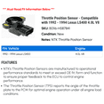 thumbnail image 2 of Throttle Position Sensor - Compatible with 1992 - 1994 LS400 4.0L V8 1993, 2 of 2