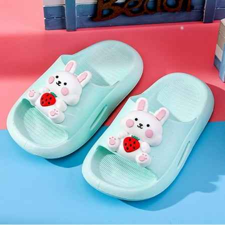

Boys and Girls Slippers Soft Sandals Summer Lightweight Shockproof Non-Slip Water Shoes Garden Shoes for Beach Pool Shower