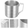 Aluminum Measuring Cup Scale Measurement Tool Rice Measuring Cup Baking