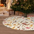 thumbnail image 6 of Picia UAE Travel1 Print Christmas Tree Skirt , Christmas Tree Skirt Ornaments for Merry Christmas Holiday Party Decorations Indoor Outdoor-30", 6 of 7