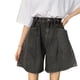 thumbnail image 3 of Pantalones cortos de cintura alta para mujer Pantalón corto suelto Pantalón corto de verano M Yuarrent AP001723-10, 3 of 7