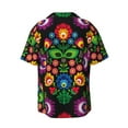 thumbnail image 2 of Haiem Traditional Floral Polish Men's Casual Shirts Short Sleeve Button Down Shirts Fashion Textured Summer Beach Shirt-3X-Large, 2 of 7