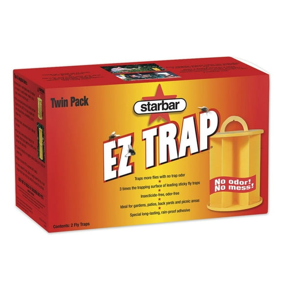 EZ Trap Indoor & Outdoor Insect Traps, Twin Pack