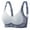 2# Blue, variant on Smoothing Bra Anti Sagging Wireless Push Up Bras for Women No Underwire Full Coverage Bra Comfy Bras for Women Black 36