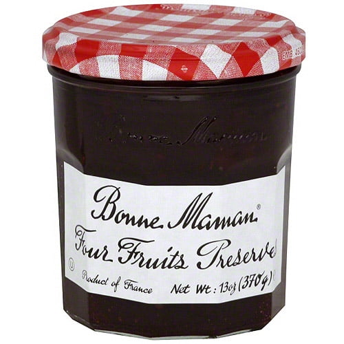 Bonne Maman Four Fruits Preserves, 13 oz (Pack of 6) by Generic