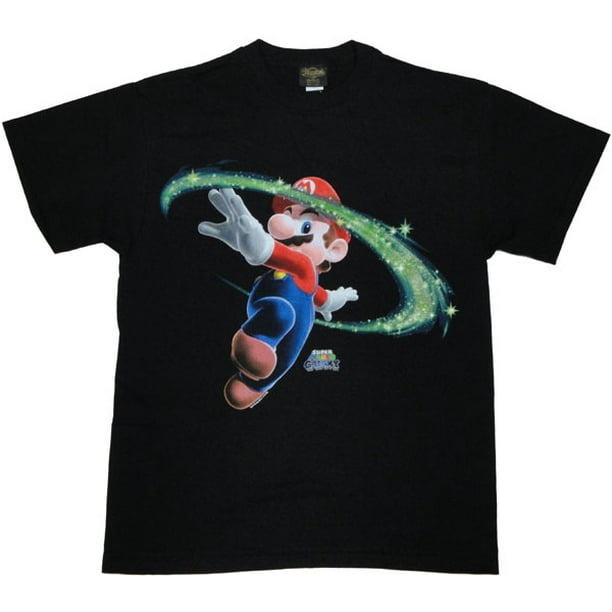 Mario - Mario Galaxy T Shirt - Walmart.com - Walmart.com