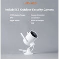 thumbnail image 3 of IMILAB EC3 Outdoor Camera Xiaomi 2K Mihome Security Wifi HD Ip Video Surveillance Webcam Waterproof Cctv Cam Infrared Monitor-Camera Add 128G Card, 3 of 7