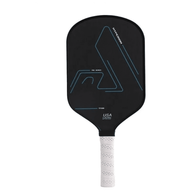 USAPA Approved Black T700 Carbon Fiber 16mm Polypropylene Honeycomb Core Rough Surface Pickleball Paddle