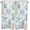 Light Blue, variant on Teal Ocean Coastal Half Window Curtains 24 Inches Long, Summer Beach Window Treatment Curtain Drapes, Nautical Coral Starfish Short Window Tiers for Laundry Room Over Sink, 27.5"x24", 2 Panels