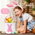 thumbnail image 3 of Ayieyill Easter Basket, Easter Bunny Baskets for Kids with Cute Rabbit Pattern, Easter gift baskets, 3 of 7