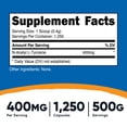 thumbnail image 3 of Nutricost N-Acetyl L-Tyrosine (NALT) Powder 500 Grams - Non-GMO Supplement, 3 of 5