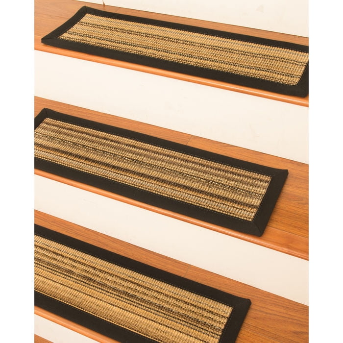 Boardwalk Sisal Carpet Stair Treads (Set of 13)