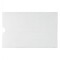 LUXPaper 6 x 9 Thumbcut Open End Envelopes, White, 250/Pack