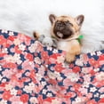 thumbnail image 3 of Disketp Japanese Cherry Blossoms Dog Blanket/Bed Cover for Dogs and Cats,Puppy Essentials-Small, 3 of 8
