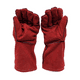 thumbnail image 2 of PACK 12 PARES GUANTES SOLDADOR ROJO 14" HILO KEVLAR MAPLE SAFE, 2 of 3