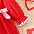 thumbnail image 6 of CAIXIA Toddler Dresses Toddler Girls Valentine's Day Outfit Heart Print Tutu Dress Cute Party Dress for Little Girls, 6 of 6