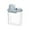 D, variant on Clear Airtight Food Storage Container With Lids Plastic Dry Food Canisters For Kitchen Pantry Organization And Storage Dish washer Safe