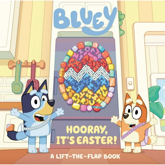 Bluey: Hooray, It's Easter!: A Lift-The-Flap Book (Board Book)