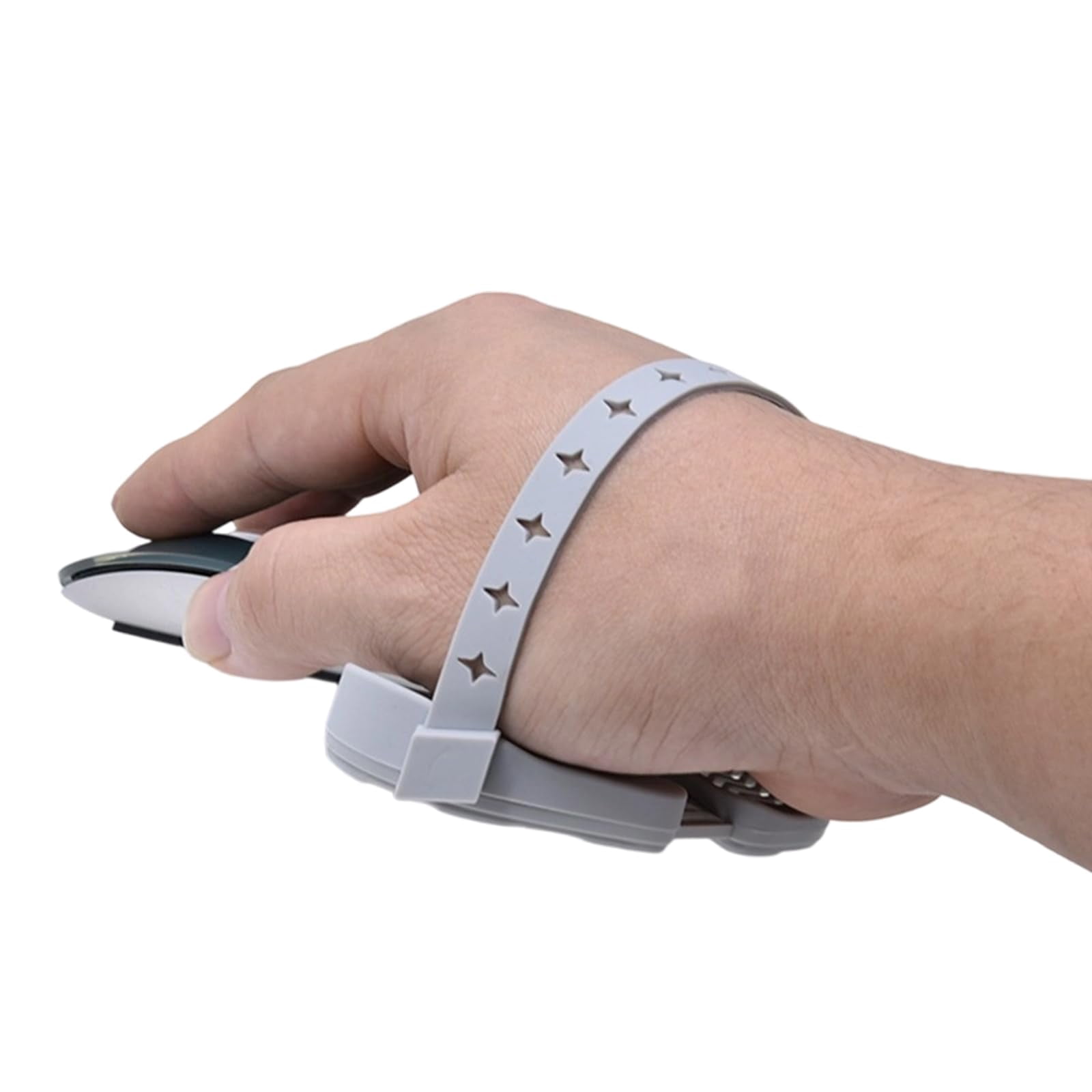Ergonomic Mouse Wrist Rest for Right Hand Users Soft Silicone for Comfortable During Long Office and Gaming
