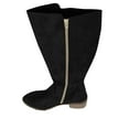thumbnail image 2 of HAOTAGS Womens Boots, Potined Toe Fall Winter Casual Mid Calf Boots Black 6.5, 2 of 8