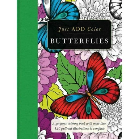 Butterflies A Gorgeous Coloring Book With More Than 120