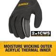 thumbnail image 3 of Guante DEWALT DPG737 Guante con guante térmico para trabajo, talla M, 3 of 6