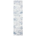 thumbnail image 3 of Safavieh Amelia Ian Abstract Runner Rug, Ivory/Blue, 2'2" x 14', 3 of 11
