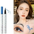 ILJNDTGBE Color Eyeliner Waterproof Ultra Fine Liquid Eyeliner Soft Hair Eyeliner Makeup Easy To