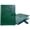 Green, variant on Leather Binder, Elegant Magnetic Closure, Cruelty-Free Leather, Refillable Ring Binder, Multi-Purpose Organizer, Ideal for Pastors and Students, Includes Lined Pages Gray