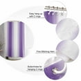 thumbnail image 7 of Shower Curtains Ombre Purple White Bath Curtain Gradient Color Waterproof Bathroom Shower Curtain Set with Hooks Decoration 72 x 72 Inches, 7 of 7