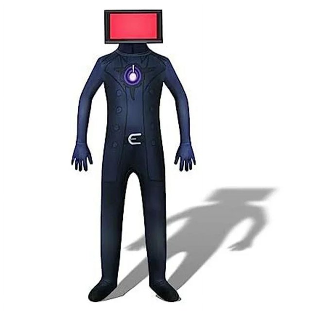Skibidi baño disfraz de Cosplay juego altavoz hombre Tv hombre videocámara disfraces mono mono máscara Halloween para mujeres y hombres