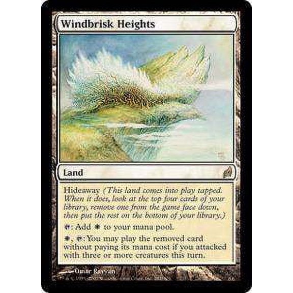 MtG Lorwyn Rare Windbrisk Heights (Foil) #281