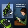 thumbnail image 6 of Case For iPad mini 6 (2021)/mini 7 (2024) Multi-functional With 360 Rotating Stand and Shoulder Strap, 6 of 8