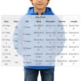 thumbnail image 3 of Amidoa Hoodies for Boys Zip Fleece Hooded Sweatshirt Long Sleeve Kids Fashion Hoodie Fall Winter Clothes Blue Size 6-7 Years, 3 of 9