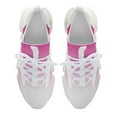 thumbnail image 5 of Aesthetic Rose Red And White Gradient Walking Shoes for Men Woman Lightweight Tennis Fashion Elastic Sports Shoes Cushion Basketball Shoes, 5 of 7