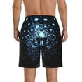 thumbnail image 3 of Tool Band Men's Beach Shorts Swim Trunks Casual Quick Dry Board Shorts Swimwear with Mesh Lined and Pockets, 3 of 8