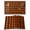Orange, variant on Black Orange Plaid Placemats Set of 12 Farmhouse Buffalo Check Gingham Place Mats Indoor Wipeable Table Mats Washable Cloth Dining Table Placemats for Kitchen Holiday Party Home Decor 13x19 Inch