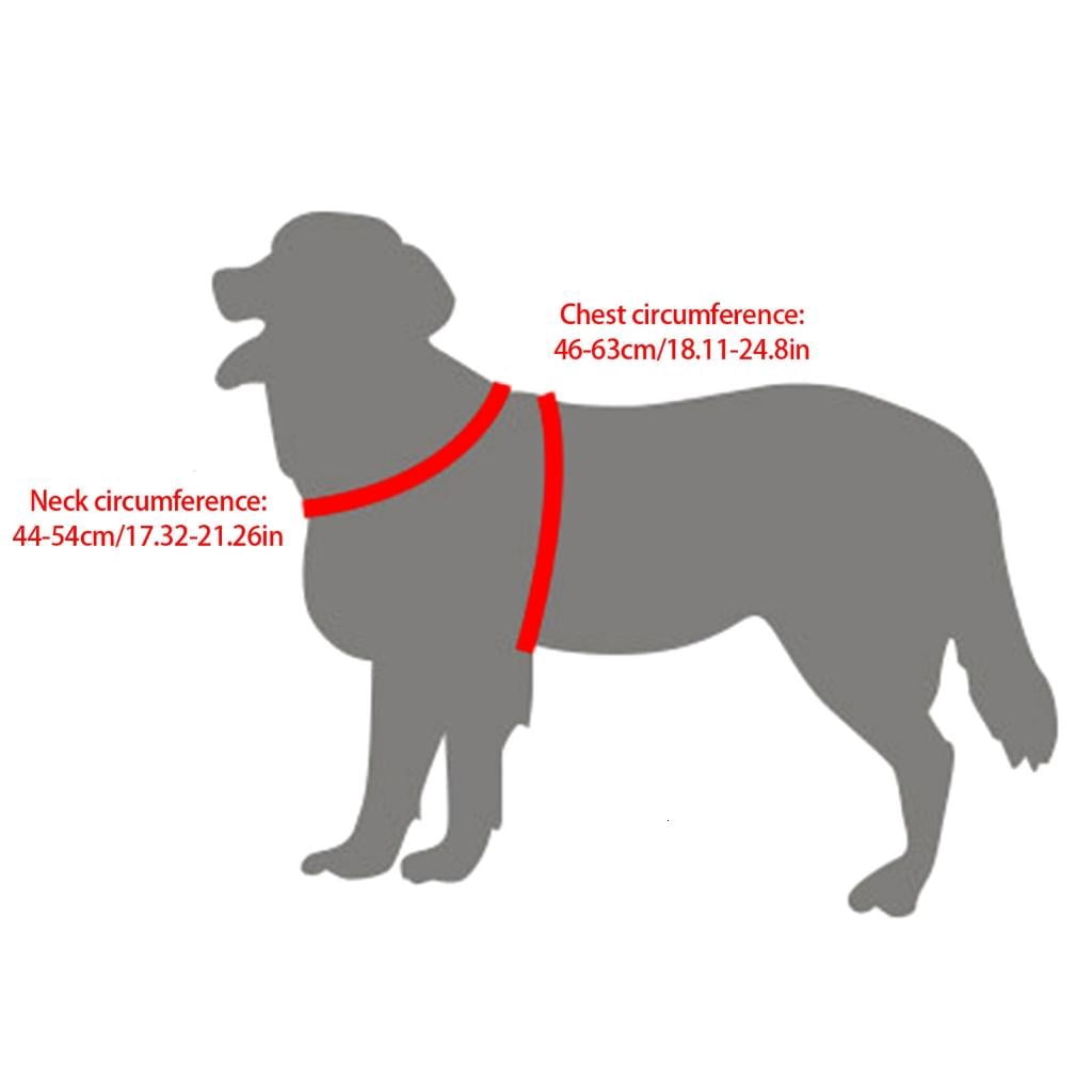 Dog Vest Adjustable Training Harness for Training Walking Nameplate Belt for Large Dogs Heavy Duty