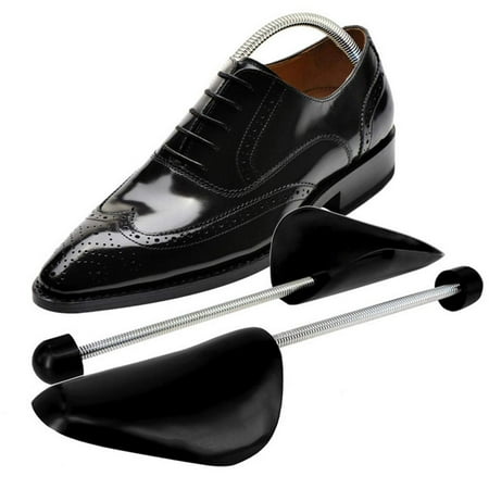 

2 Pairs Mens Black Adjustable Shoe Stretchers With Tension Spring Stretchers Shose Trees Fragarn