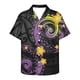 thumbnail image 3 of Camisas de playa tribales polinesias para hombre, camisetas hawaianas casuales de manga corta con botones y estampado 3D, camisetas de gran tamaño para hombre, 3 of 5