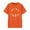 Orange, variant on unisex short sleeve T-shirt Graphic Modest crewneck shirt tops Comfort Modern Fit Basic Tees Red XXL
