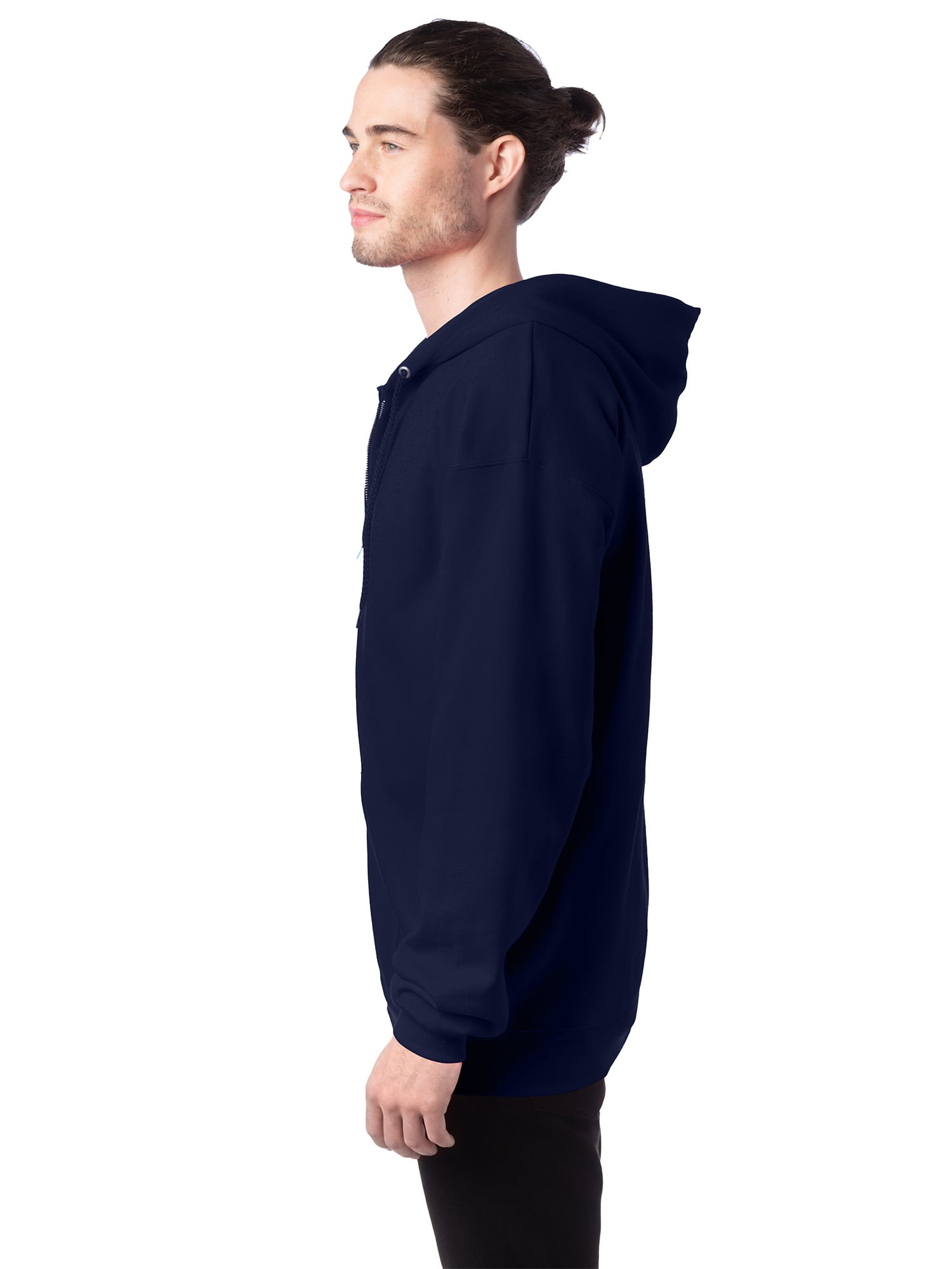 Hanes Men's Ultimate Heavyweight Zip-Up Hoodie - 90% Cotton, Super Warm Fleece For Cold Days