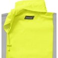 thumbnail image 4 of Ironwear 9520 Hi-Visibility ANSI Class 3 Rain Jacket with tuck-away hood and Reflective Stripes, 4 of 7