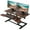 Brown, variant on FITUEYES Standing Desk Converter 36inch Stand Up Desk Tabletop Workstation for Dual Monitor Riser SD309102WE-T