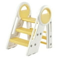 thumbnail image 6 of DUKE BABY Kids 3-Step Learning Stool Foldable Standing Tower for Toddlers Yellow, 6 of 6