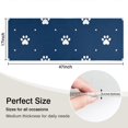 thumbnail image 5 of Paw Print Kitchen Rug Mat,Kitchen Runner Rugs Non Skid Washable,Decorative Kitchen Floor Mats for Kitchen,Sink,Laundry,17"X47", 5 of 5