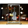 thumbnail image 5 of Viola 3D Engraved Crystal 3D Engraved Crystal Keepsake/Gift/Decor/Collectible/Souvenir, 5 of 7