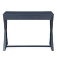 thumbnail image 4 of Gzxs Writing Computer Desk for Home Office, Wooden Entryway Console Table Accent Sofa Table with 1 Drawer for Living Room, 19"D x 42"W x 30"H, Charcoal Gray, 4 of 7